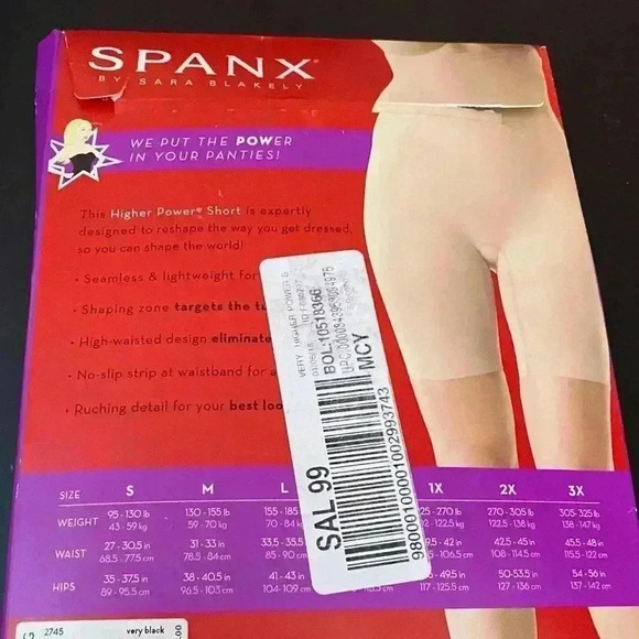 SPANX High Waisted Shaper Short - Picture 5 of 5